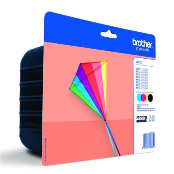 Brother LC223VALBP LC223 CMYK Ink Cartridge Multipack