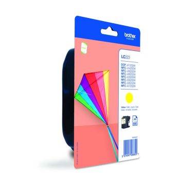 Brother LC-223Y Yellow Standard Yield Ink Cartridge (550 pages*)