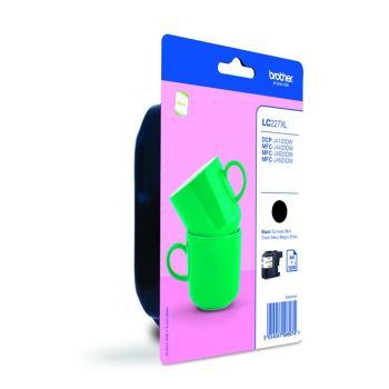 Brother LC227XLBK High Yield Black Ink Cartridge (1,200 pages*)