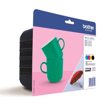 Brother LC227XLVALBP LC227XL High Yield CMYK Ink Cartridge Multipack