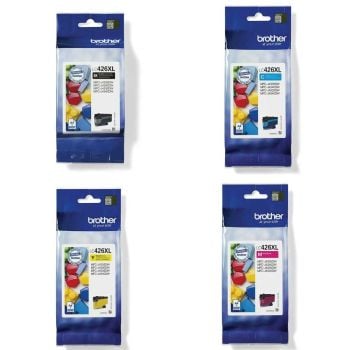 Brother LC426XL High Yield CMYK Ink Cartridge Pack LC426XLVAL