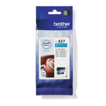 Brother LC427C Cyan Ink Cartridge (1,500 Pages*) LC427C