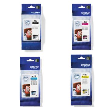 Brother LC427 CMYK Ink Cartridge Pack