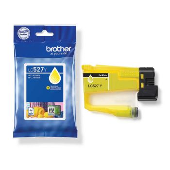 Brother LC527Y Yellow Ink Cartridge (900 Pages*) LC527Y
