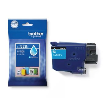Brother LC528C Super High Yield Cyan Ink Cartridge (5,000 Pages*) LC528C