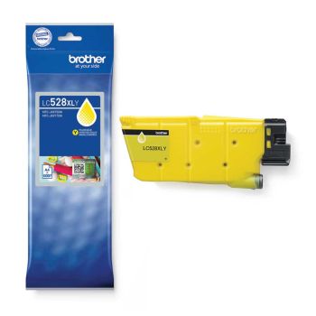 Brother LC528XLY Super High Yield Yellow Ink Cartridge (6,000 Pages*) LC528XLY