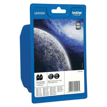 Brother LC900BK Black Standard Yield Ink Cartridge (500 pages*)