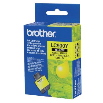 Brother LC900Y Yellow Standard Yield Ink Cartridge (400 pages*)