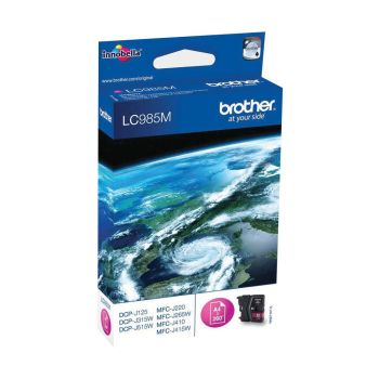 Brother LC985M Magenta Ink Cartridge (260 pages*)