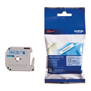 Brother MK531BZ M-K531 12mm Black On Blue Tape