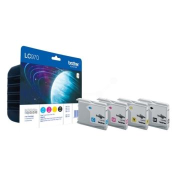 Brother PB-LC970VAL LC970 CMYK Ink Cartridge Pack
