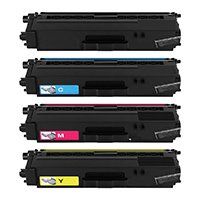 Brother PB-TN326CMYK TN326 High Yield CMYK Toner Cartridge Pack