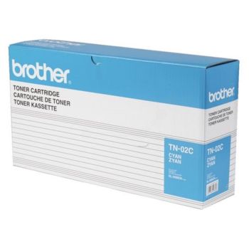 Brother TN02C Cyan Standard Yield Toner Cartridge (8,500 images*)