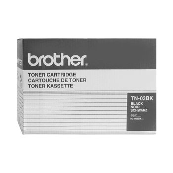 Brother TN03BK Black Standard Capacity Toner Cartridge (12,000 images*)