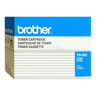 Brother TN03C Cyan Standard Capacity Toner Cartridge (7,200 images*)