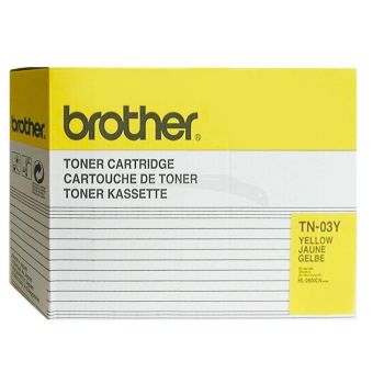 Brother TN03Y Yellow Standard Capacity Toner Cartridge (7,200 images*)