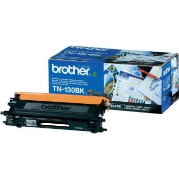 Brother TN130BK Black Toner Cartridge (2,500 pages*)