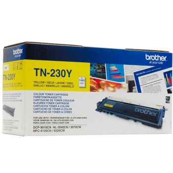 Brother TN230Y Yellow Toner Cartridge (1,400 pages*)