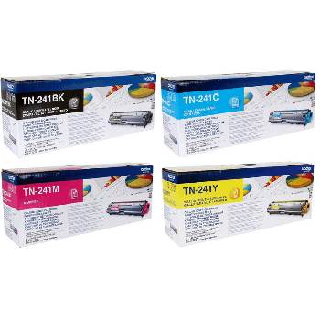 Brother TN241 CMYK Standard Toner Multipack (Save £5)