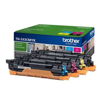 Brother TN243 Standard CMYK Toner Multipack (1,000 Pages* each)