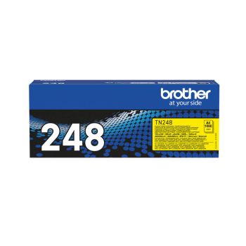 Brother TN248Y Yellow Toner Cartridge (1,000 Pages*) TN248Y