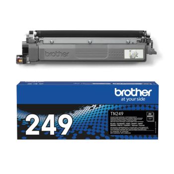 Brother TN249BK Extra High Capacity Black Toner Cartridge (4,500 Pages*) TN249BK