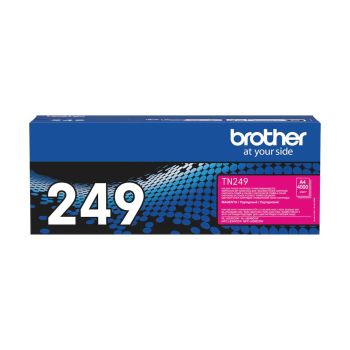 Brother TN249M Extra High Capacity Magenta Toner Cartridge (4,000 Pages) TN249M