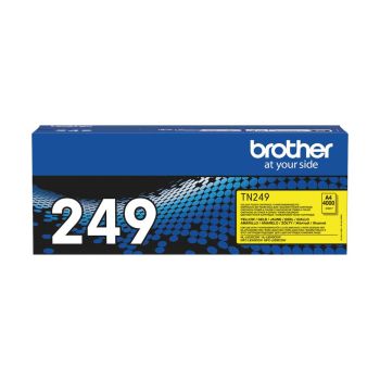 Brother TN249Y Extra High Capacity Yellow Toner Cartridge (4,000 Pages*) TN249Y