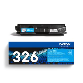 Brother TN326C High Yield Cyan Toner Cartridge (3,500 pages*)