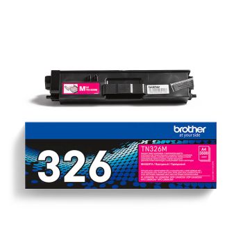 Brother TN326M High Yield Magenta Toner Cartridge (3,500 pages*)