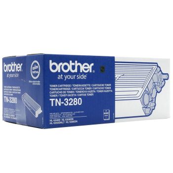 Brother TN3280 High Yield Black Toner Cartridge (8,000 pages*) TN3280