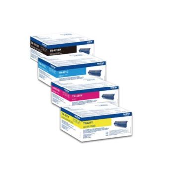 Brother TN421 CMYK Standard Toner Multipack (Save &pound;5)