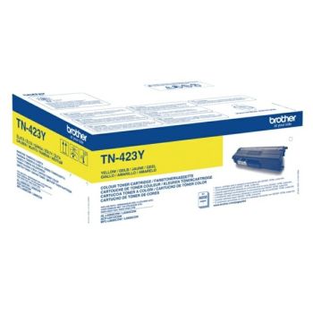 Brother TN423Y High Yield Yellow Toner (4,000 Pages*)
