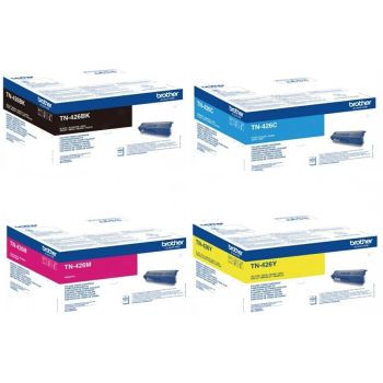 Brother TN426 CMYK Extra High Yield Toner Multipack (Save £10)
