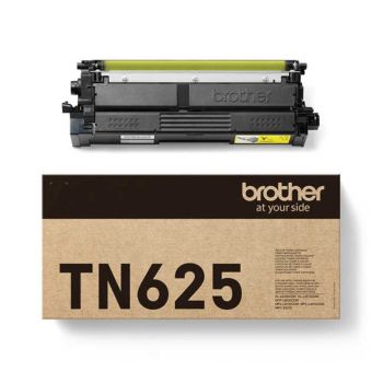 Brother TN625Y Standard Yellow Toner Cartridge (1,800 Pages*) TN625Y