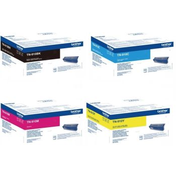 Brother TN910 CMYK Standard Toner Multipack (Save £10)