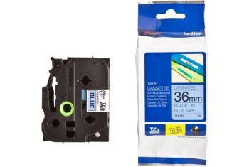 Brother TZe561 36mm x 8m Black On Blue Tape Cassette TZ561