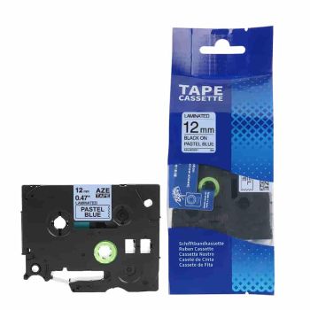 Compatible Brother TZeMQ531 12mm Black on Blue (4m) CP-TZeMQ531