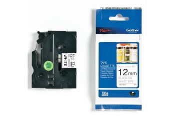 Brother TZeN231 12mm Non Laminated Black On White TZN231
