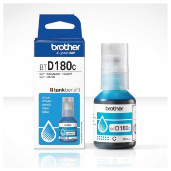 Brother BTD180C Cyan Ink Cartridge (5,000 Pages*) BTD-180C