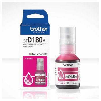 Brother BTD180M Magenta Ink Cartridge (5,000 Pages*) BTD-180M