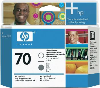 HP C9410A No.70 Gloss Enhancer and Grey Printhead