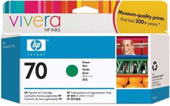 HP C9457A No.70 Green Ink Cartridge (130ml)