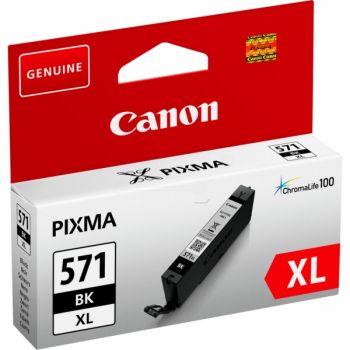 Canon CLI-571BKXL High Yield Black Ink Cartridge (11ml) 0331C001