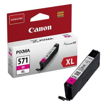 Canon CLI-571MXL Magenta High Yield Ink Cartridge (11ml) 0333C001