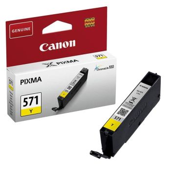 Canon CLI-571Y Yellow Ink Cartridge (7ml) 0388C001