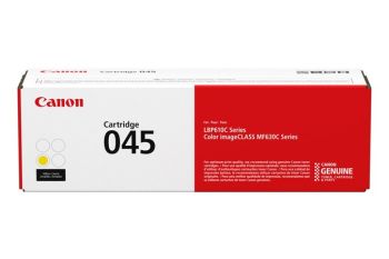 Canon 045 Yellow Toner Cartridge (1,300 Pages*) 1239C002