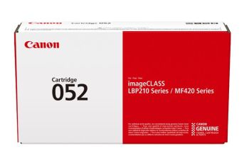 Canon Standard 052 Black Toner Cartridge (3,100 Pages*) 2199C002AA