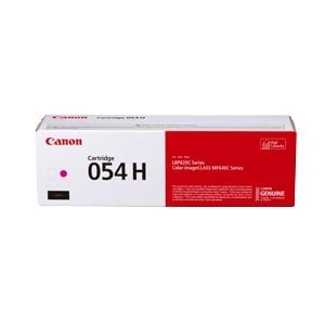 Canon 054H High Yield Magenta Toner Cartridge (2,300 Pages*) 3026C002