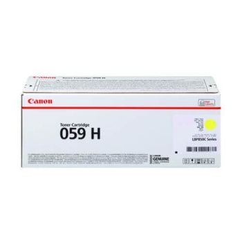Canon 059H Yellow Toner Cartridge (13,500 Pages*) 3624C001